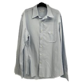 LORO PIANA Camisas T.Algodón XXL Internacional Azul