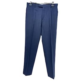Christian Dior-DIOR HOMME Pantalon T. ca 52 Wool-Bleu