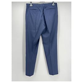 Christian Dior-DIOR HOMME  Trousers T.it 52 Wool-Blue