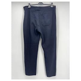 Berluti-BERLUTI  Trousers T.International L Silk-Blue