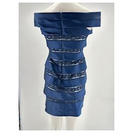 Autre Marque-ANDREA ODICINI  Dresses T.International S Silk-Blue