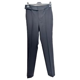 Lanvin-LANVIN Pantalón T.fr 36 Lana-Negro