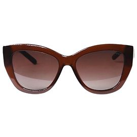 Ralph Lauren lunettes de soleil œil de chat marron Marron