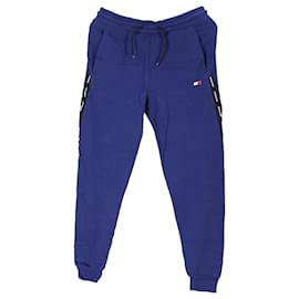 Tommy Hilfiger-Womens Tape Detail Joggers-Blue