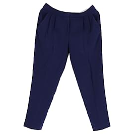 Tommy Hilfiger-Pantalones tobilleros para mujer-Azul