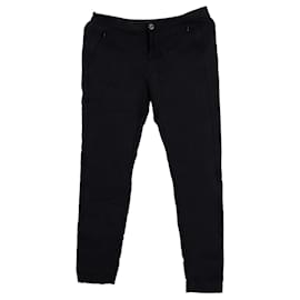 Tommy Hilfiger-Womens Heritage Skinny Fit Trousers-Navy blue