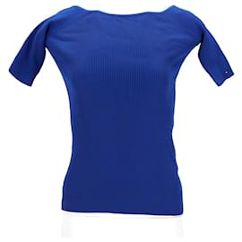 Tommy Hilfiger-Schulterfreier Pullover für Damen-Blau