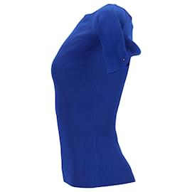 Tommy Hilfiger-Jersey con hombros descubiertos para mujer-Azul