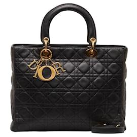 Autre Marque-Large Cannage Leather Lady Dior-Other