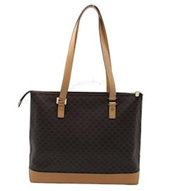 Céline-Celine Macadam Canvas Tote Bag  Canvas Crossbody Bag in Great Condition-Other
