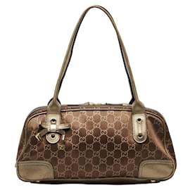 Gucci-GG Canvas Princy Handbag  161720-Other