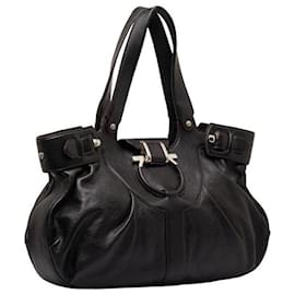 Salvatore Ferragamo-Salvatore Ferragamo Marisa Gancini Handbag Leather Tote Bag in Good condition-Other