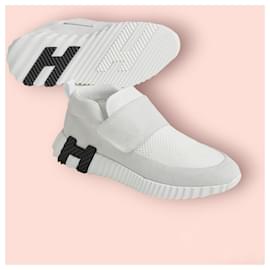 Hermès-Tênis H-Branco