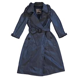 Burberry-Manteau trench Burberry-Gris anthracite