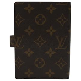 Louis Vuitton-LOUIS VUITTON Monogram Agenda PM Day Planner Cover R20005 LV Auth 67500-Monograma