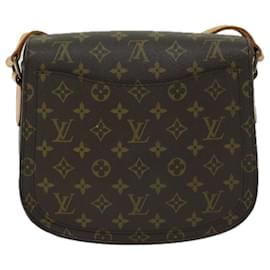 Louis Vuitton-LOUIS VUITTON Monogram Saint Cloud GM Shoulder Bag Vintage M51242 Auth ar11448b-Monogram