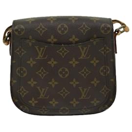 Louis Vuitton-LOUIS VUITTON Monogram Saint Cloud MM Shoulder Bag M51243 LV Auth ar11475b-Monogram