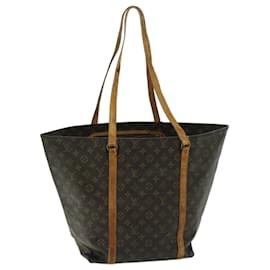 Louis Vuitton-LOUIS VUITTON Monogram Sac Shopping GM Tote Bag M51110 LV Auth bs12359-Monogramme