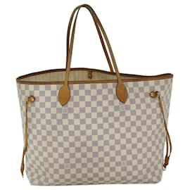 Louis Vuitton-LOUIS VUITTON Damier Azur Neverfull GM Tote Bag N41360 LV Auth 67305-Other
