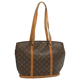 Louis Vuitton-Bolso tote Babylone con monograma de LOUIS VUITTON M51102 LV Auth 67023-Monograma