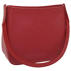 Louis Vuitton-LOUIS VUITTON Epi Looping MM Shoulder Bag SPO Red LV Auth 66534SA-Red