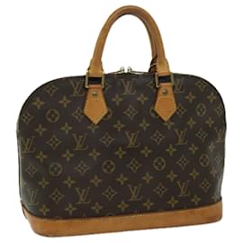 Louis Vuitton-Bolsa de mão M LOUIS VUITTON com monograma Alma M51130 Autenticação de LV 67375-Monograma
