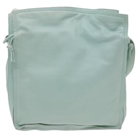 Loewe-LOEWE Anagram Shoulder Bag Leather Light Blue Auth yk10904-Light blue