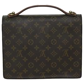 Louis Vuitton-Louis Vuitton-Monogramm Monceau 28 Handtasche 2Weg M51185 LV Auth 67012-Monogramm