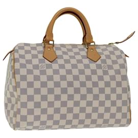 Louis Vuitton-Louis Vuitton Damier Azur Speedy 30 Handtasche N.41533 LV Auth fm3254EIN-Andere