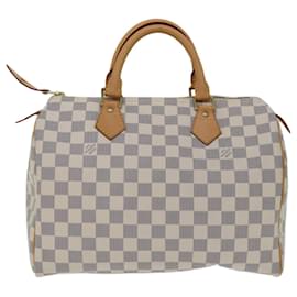 Louis Vuitton-Louis Vuitton Damier Azur Speedy 30 Hand Bag N41533 LV Auth fm3254A-Other