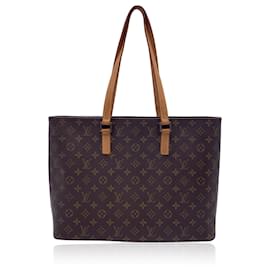 Louis Vuitton-Louis Vuitton Tote Bag Vintage Luco-Brown