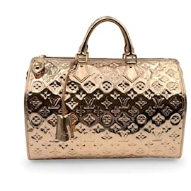 Louis Vuitton-Louis Vuitton Handbag Speedy-Golden