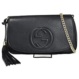 Gucci-Gucci entrelazado-Negro