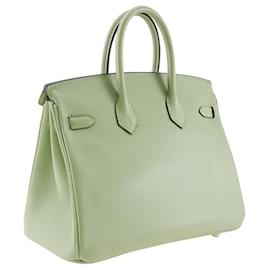 Hermès-HERMES BIRKIN 25-Verde