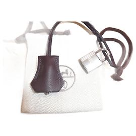 bell, zipper pull, and new Hermès lock for Hermès bag dustbag Taupe