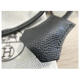 Hermès-Glöckchen, Reißverschluss für ein neues Hermès-Schloss für eine Hermès-Tasche, Staubbeutel-Schwarz