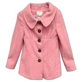 Autre Marque-Sara Berman coat in Harris Tweed-Pink