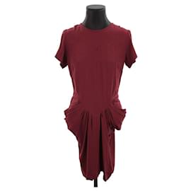 Isabel Marant-Bordeaux dress-Dark red
