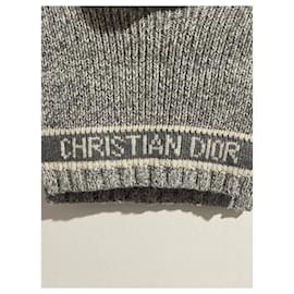 Dior-DIOR  Scarves T.  Wool-Grey