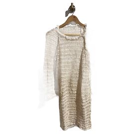 ISABEL MARANT ETOILE Vestidos T.Internacional XL Algodón Beige