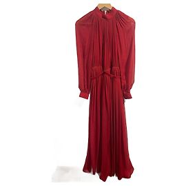 MAISON RABIH KAYROUZ Vestidos T.Seda S Internacional Roja