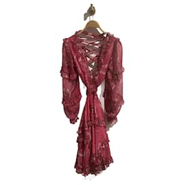 Autre Marque-FETISH SUANCES Robes T.International XS Polyester-Rose