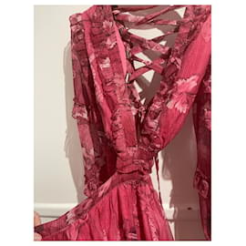 Autre Marque-FETISH SUANCES Robes T.International XS Polyester-Rose