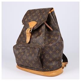 Louis Vuitton-Louis Vuitton Montsouris GM Vintage Backpack Bag-Brown