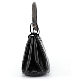 Gucci-GUCCI Handbags Leather Black Jackie-Black