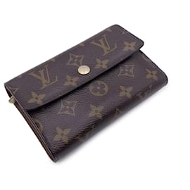 Louis Vuitton-Cartera Alexandra M de lona con monograma marrón60047-Castaño