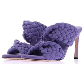 Bottega Veneta-BOTTEGA VENETA Mules e tamancos T.eu 37 Couro-Roxo