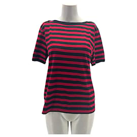 Céline-Camiseta CELINE.Algodón XL Internacional-Roja