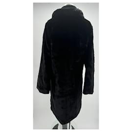 Yves Salomon-ALO  Coats T.International S Faux fur-Black