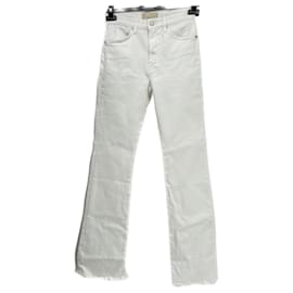 Autre Marque-CQY Jeans T.US 27 Baumwolle-Weiß